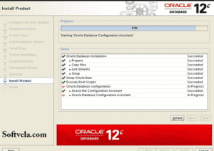 install process of oracle 12c