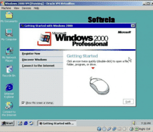 running windows 2000 via vm