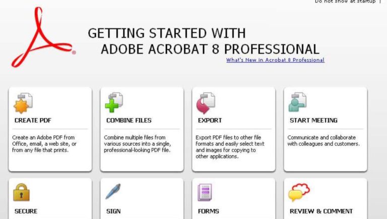 adobe acrobat 8 professional getting started guide download